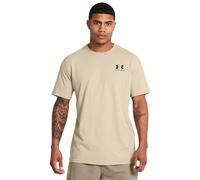 Under Armour Core Small Logo T-Shirt - Beige - Mens S