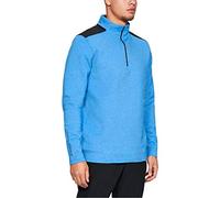 Under Armour Men Storm Playoff HZ Warm-up Top - Blue Circuit Fade Heather/Black/Black (437), MD