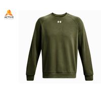 Under Armour Men Sweatshirt Rival Fleece Crew Neck Pullover Gym Training Top