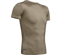 Under Armour Men TAC HeatGear COMP T, Cooling and breathable running shirt for men, athletic t shirt with anti-odour material