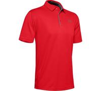Under Armour Tech Polo - Red/Graphite - S Size: Small