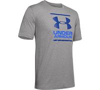Under Armour GL Foundation T-Shirt Men - Grey, Dark Blue, Size S