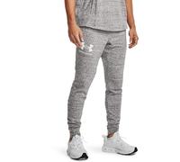 Men UA RIVAL TERRY JOGGER, Tracksuit Bottoms with Tapered Leg, Extra-Soft Joggers