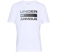 Under Armour Team Wordmark Short Sleeve T Shirt Mens - White white L
