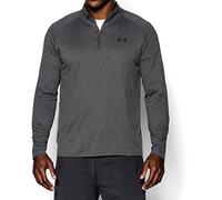 Under Armour Men UA Tech 1/4 Zip Long-sleeve Shirt - Carbon Heather, XL