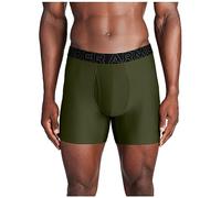 Under Armour Men's 1-Pack Performance Tech Boxerjock Brief, 6" Inseam, All-Day Comfort & Ultra-Soft, Marine Od Green Solid, S