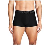 Under Armour mens 1-pack Performance Tech Trunk, Boxer Brief With 3" Inseam, Ultra-soft, Black Solid - Core, XL