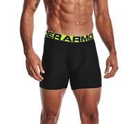 Under Armour Mens 2 Pack 6inch Tech Boxers Black - XS