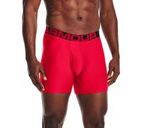 Under Armour 2 Pack 6inch Tech Boxers Mens - Red red Small