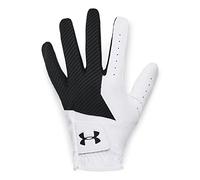 Under Armour Mens 2022 UA Medal Synthetic Golf Glove - Black/Steel - XL