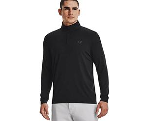 Under Armour Mens 2023 Playoff 1/4 Zip Golf Sweater - Black - XL