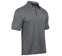 Under Armour Tech Polo - Graphite/Black - 3XL
