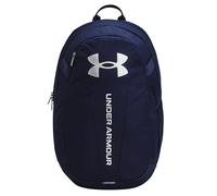 Under Armour Unisex Hustle Lite Water Resistant Backpack Navy Silver One Size