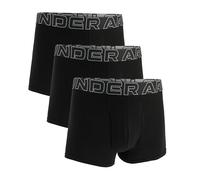 Under Armour Mens Performance Boxers 3 Baby Pack Underwear Black XXL