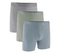 Under Armour Men's 3-pack Performance Cotton Boxer Brief, 6" Inseam, All-day Comfort & Ultra-soft Boxer Briefs (pack of 3)