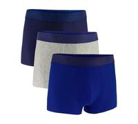 Under Armour Men's 3-Pack Performance Tech Boxer Brief, 3" Inseam - Breathable, Moisture Wicking, Soft Touch, All-Day Comfort, Royal, 4XL