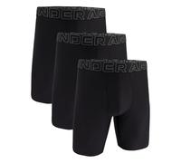Under Armour Men's 3-Pack Performance Tech Boxer Brief, 9" Inseam - Breathable, Moisture Wicking, Soft Touch, All-Day Comfort Black