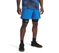 Under Armour Mens 6 Vanish Elite Shorts Blue Atlantis M