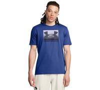 Under Armour Mens ABC Camo Boxed Logo Short Sleeve Blue L