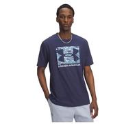 Under Armour UA ABC CAMO Boxed Logo SS - Washed Navy / / Blue Calm - XXL