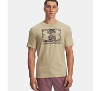 Under Armour Abc Camo Boxed Logo Short Sleeve T-shirt Beige XS / Regular Men