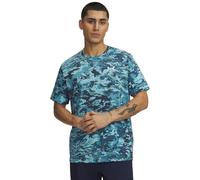 Under Armour Men's ABC Camo Short Sleeve, (498) Wham Blue / / Enamel Blue, Medium