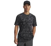 Under Armour Men's ABC Camo Short Sleeve, Fast-Drying Men's T-Shirt, Comfortable Activewear Top for Training, Athletics and Casual Wear,Castlerock / / Black,MD