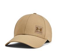 Under Armour Mens Accessories Iso Chill Armourvent Curved Brim Cap in Brown - Size Medium/Large