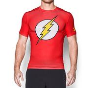 Under Armour Men's Alter Ego Compression Short-Sleeve Shirt - Red, Medium
