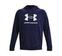Under Armour Mens Armor Ua Rival Fleece Logo Hd Sweatshirt - Blue Cotton - Size X-Large