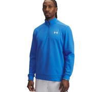 Under Armour Mens Armour Fleece 1/4 Zip Colour: Blue, Size: Small