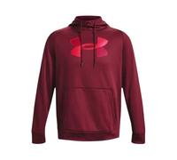 Under Armour Men's Armour Fleece Big Logo Hoodie, League Red (626) / Venom Red, Medium