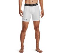 Under Armour Men's Armour HeatGear Compression Shorts, White (100)/Black, 4X-Large