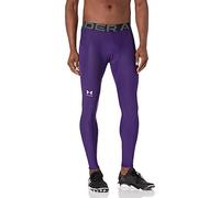 Under Armour Men's Armour HeatGear Leggings, Purple (500)/White, Medium