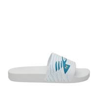 Under Armour Mens ARMR Sport Slide Pool Shoes White/Blue 10 UK