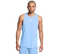 Under Armour Mens Baseline Cotton Tank Sleeveless Blue 4XL