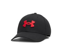 Under Armour Men's Blitzing Cap Stretch Fit, (005) Black / / Racer Red, Medium/Large