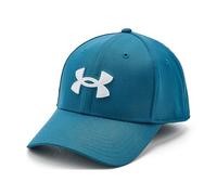 Under Armour Men's Blitzing Cap Stretch Fit, (499) Wham Blue / / White, Small/Medium