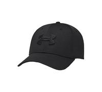 Under Armour Men's Blitzing, Moisture-Wicking Baseball Cap with Stretch-Fit Design, Comfortable Men's Cap with Built-in Sweatband Black