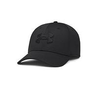 Under Armour Men's Blitzing, Moisture-Wicking Baseball Cap with Stretch-Fit Design, Comfortable Men's Cap with Built-in Sweatband Black