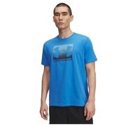 Under Armour Men's Boxed Sports Updated Short Sleeve, Soft and Comfortable Men's T-Shirt, Long-Wearing Gym T-Shirt for Training and Athletics,Blue Atlantis / / Ash Blue,LG