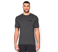 Under Armour Men's CC Left Chest Lock-Up Graphic T-Shirt - Carbon Heather, Large