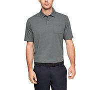 Under Armour Mens CC Scramble Polo Shirt - Pitch Gray - S