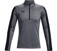 Under Armour Men's Challenger Midlayer T-Shirt Long Sleeves Top, Black, L UK