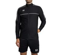 Under Armour Men's Challenger Track Jacket, Light and Breathable Sports Coat for Men, Fast-Drying Track Jacket for Football, Running and Outdoor Pursuits,Black / / White,XXL