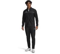 UNDER ARMOUR Mens Challenger Tracksuit, Black/White, Size L, Men Black/White