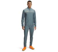 Under Armour Men's Challenger Tracksuit, Men's Tracksuit with Fast-Drying Material and Ankle Zips, Comfortable and Tough Gym Wear for Sports and Training,Jasper Blue / / Squad Orange,MD