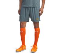 Under Armour Men's Challenger Train Short, Lightweight and Fast-Drying Men's Gym Gear, Comfortable and Breathable Sports Shorts,Jasper Blue / / Squad Orange,MD