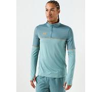 UNDER ARMOUR Mens Challenger Training 1/4 Zip Top, Green, Size S, Men Green