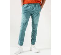 Under Armour Men's Challenger Warm-Up Pant, Water-Resistant Tracksuit Bottoms with Ankle Cuffs, Men's Joggers for Sports and Athletics,Jasper Blue / / Squad Orange,SM